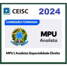  MPU - Analista Especialidade Direito (CEISC 2024)